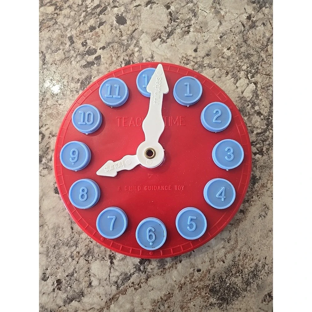 Vintage TEACHATIMECLOCK‎ A Child Guidance Toy